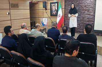 غربالگری پیشگیری از سرطان و آموزش تغذیه سالم در مرکز بهداشت جنوب تهران